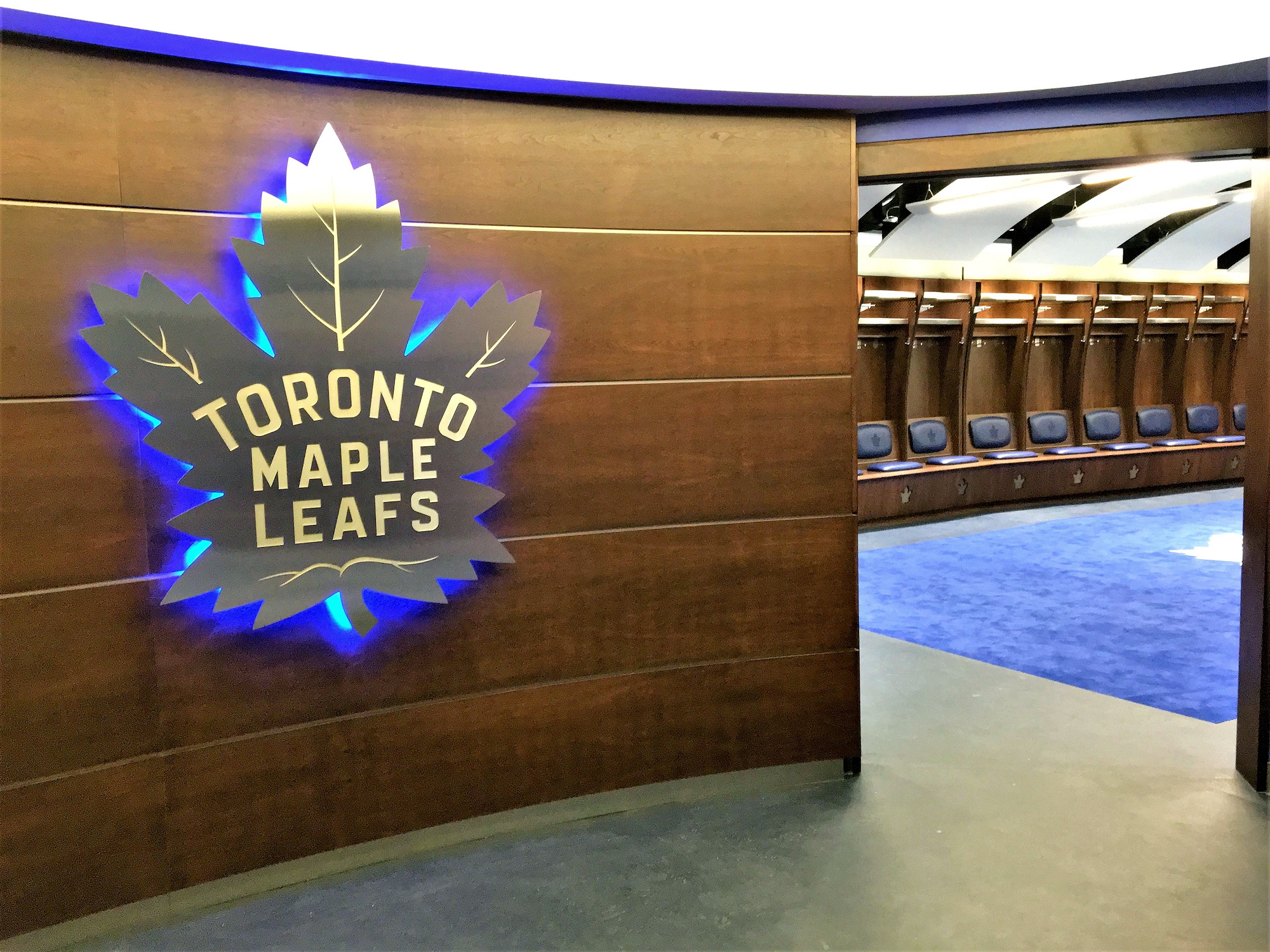 Maple Leafs Dressing Room Project Image